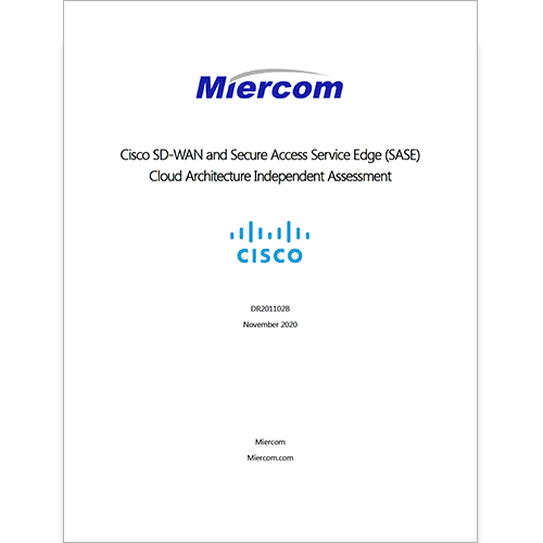 Miercom Independent Network Security Testing